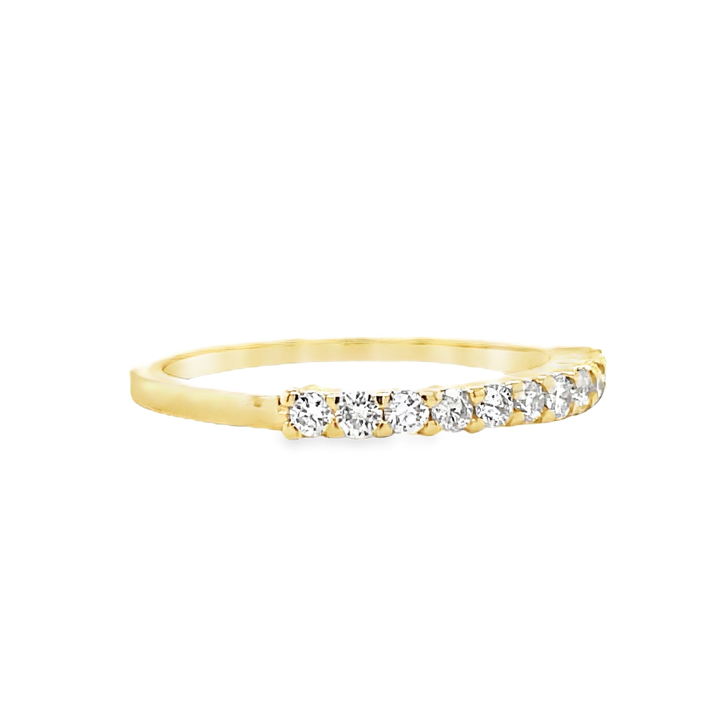 Anniversary Diamond Ring 0.44 Side view