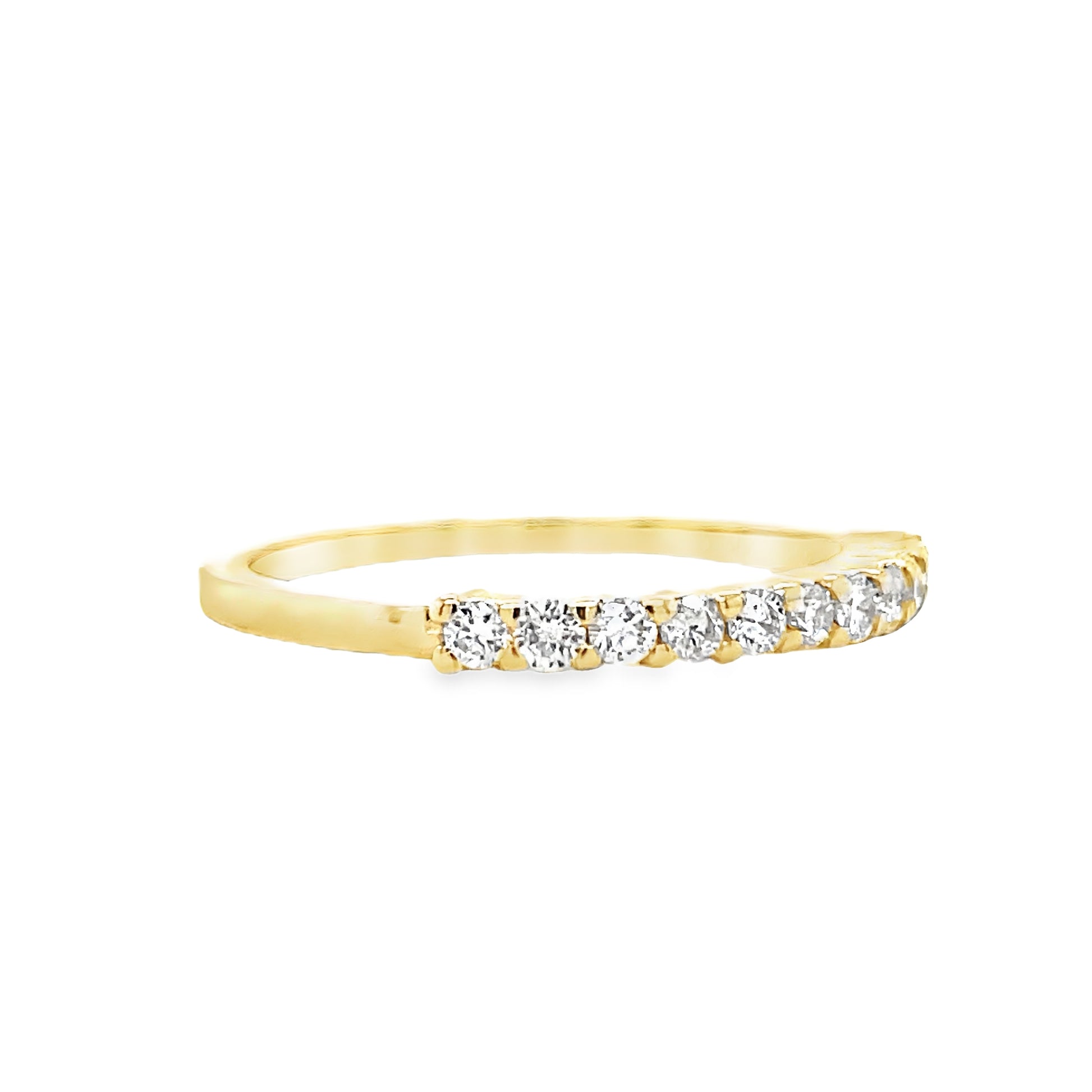Anniversary Diamond Ring 0.44 Side view