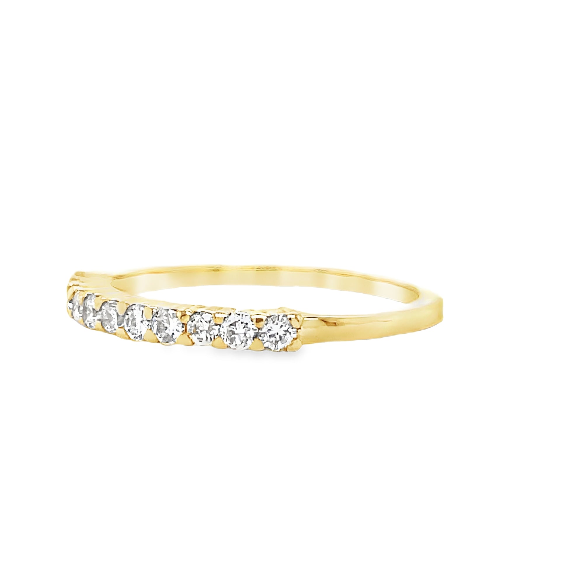 Anniversary Diamond Ring 0.44 Side view